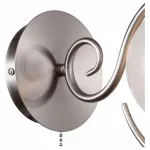 Бра F-promo Fabbio 2349-1W Цвет арматуры никель Цвет плафонов белый от ImperiumLoft