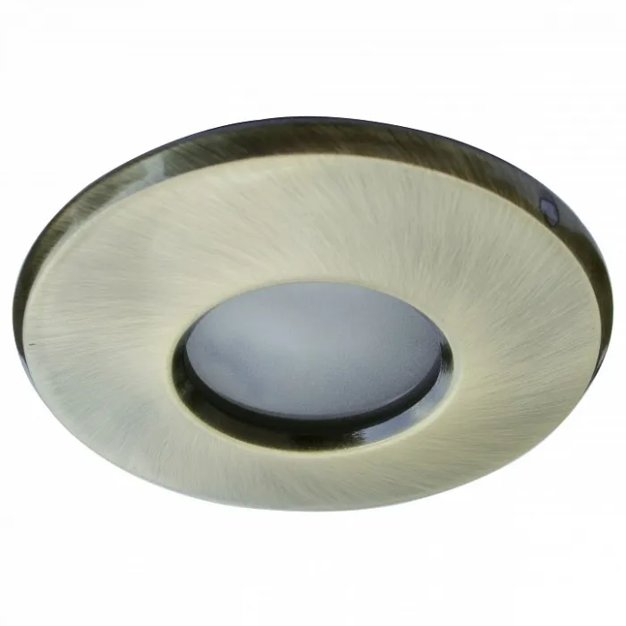 Комплект из 3 встраиваемых светильников Arte Lamp Aqua A5440PL-3AB Цвет арматуры бронза Цвет плафонов разноцветный от ImperiumLoft