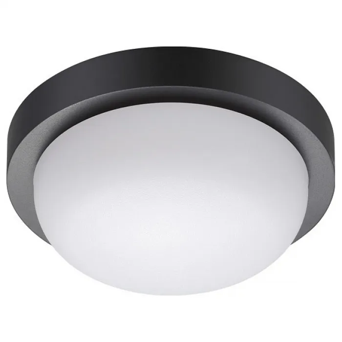 Накладной светильник Novotech Opal 358015 Цвет арматуры черный Цвет плафонов белый от ImperiumLoft