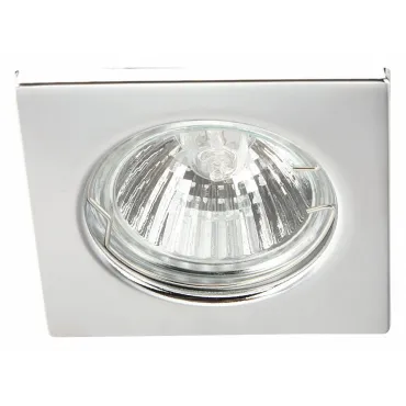 Комплект из 3 встраиваемых светильников Arte Lamp Quadratisch A2210PL-3CC Цвет арматуры хром Цвет плафонов белый