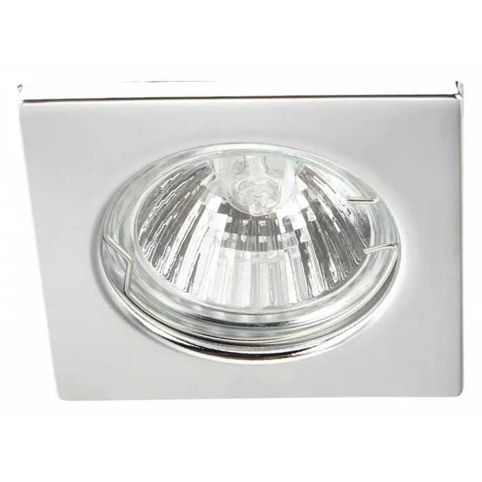 Комплект из 3 встраиваемых светильников Arte Lamp Quadratisch A2210PL-3CC Цвет арматуры хром Цвет плафонов белый от ImperiumLoft