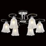 Люстра на штанге Citilux Оливия CL151161 Цвет арматуры хром Цвет плафонов прозрачный от ImperiumLoft