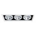 Встраиваемый светильник Arte Lamp Merga A8450PL-3WH Цвет арматуры Белый от ImperiumLoft