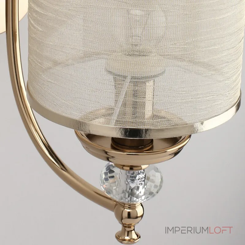 Бра Aployt Agata APL.720.01.01 Цвет арматуры золото Цвет плафонов коричневый