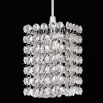 Подвесной светильник Lightstar Cristallo 795414 Цвет арматуры хром Цвет плафонов прозрачный от ImperiumLoft