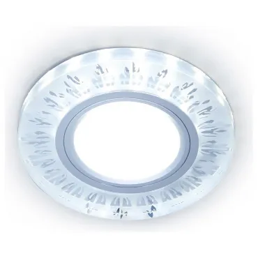 Встраиваемый светильник Ambrella Compo 6 S216 цвет арматуры хром цвет плафонов прозрачный
