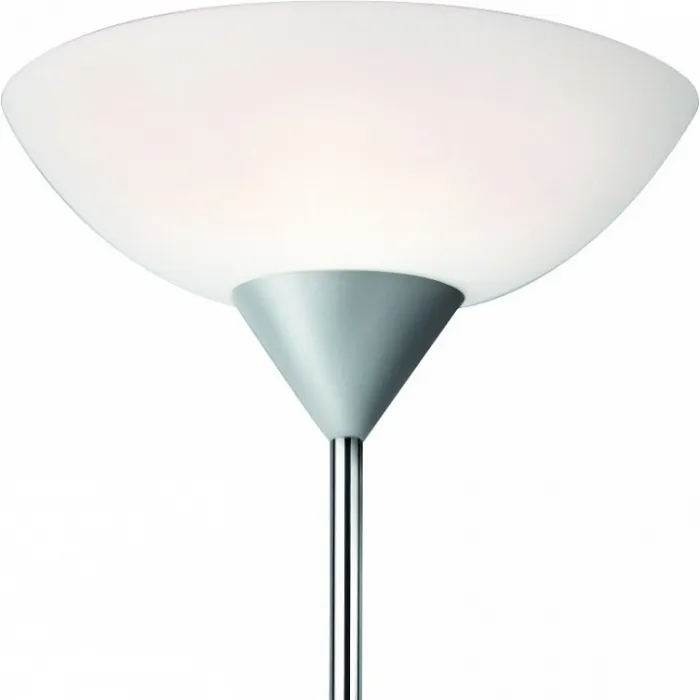 Торшер Arte Lamp Duetto A9569PN-1SI Цвет арматуры серебро Цвет плафонов белый от ImperiumLoft