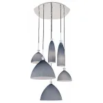 Подвесной светильник Lightstar Agola 810161 Цвет арматуры хром Цвет плафонов серый от ImperiumLoft