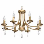 Подвесная люстра DeMarkt City Аманда 481013108 Цвет арматуры бронза от ImperiumLoft