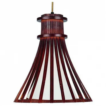 Подвесной светильник Omnilux Ramada OML-59413-01 Цвет арматуры коричневый Цвет плафонов коричневый