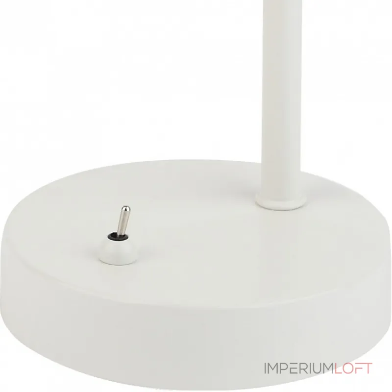 Настольная лампа офисная Rivoli Naturale T1 WT Б0038095 Цвет арматуры белый Цвет плафонов белый