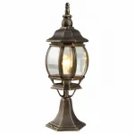 Наземный низкий светильник Arte Lamp Atlanta A1044FN-1BN Цвет арматуры бронза Цвет плафонов прозрачный