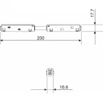 Соединитель гибкий для треков Elektrostandard Slim Magnetic 85096/00