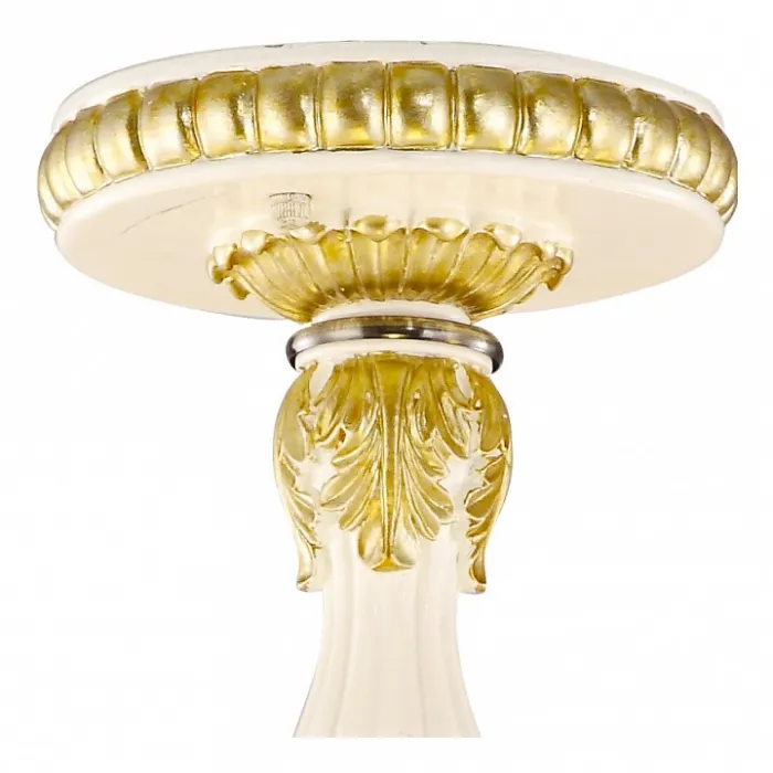 Люстра на штанге Arte Lamp Benessere A9570PL-5WG Цвет арматуры золото Цвет плафонов белый от ImperiumLoft