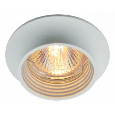 Встраиваемый светильник Arte Lamp Cromo A1061PL-1WH Цвет арматуры белый Цвет плафонов белый