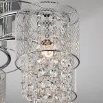 Люстра на штанге Eurosvet Bonnie 30137/5 хром от ImperiumLoft
