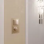 Выключатель двухклавишный без рамки Werkel W112 6 W1120011 от ImperiumLoft