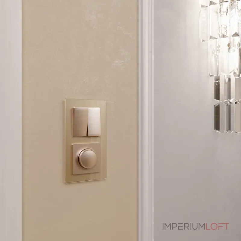 Выключатель двухклавишный без рамки Werkel W112 6 W1120011 от ImperiumLoft Выключатель двухклавишный без рамки Werkel W112 6 W1120011 от ImperiumLoft