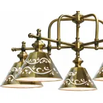 Подвесная люстра Arte Lamp Kensington A1511LM-5PB Цвет арматуры бронза Цвет плафонов бронза от ImperiumLoft