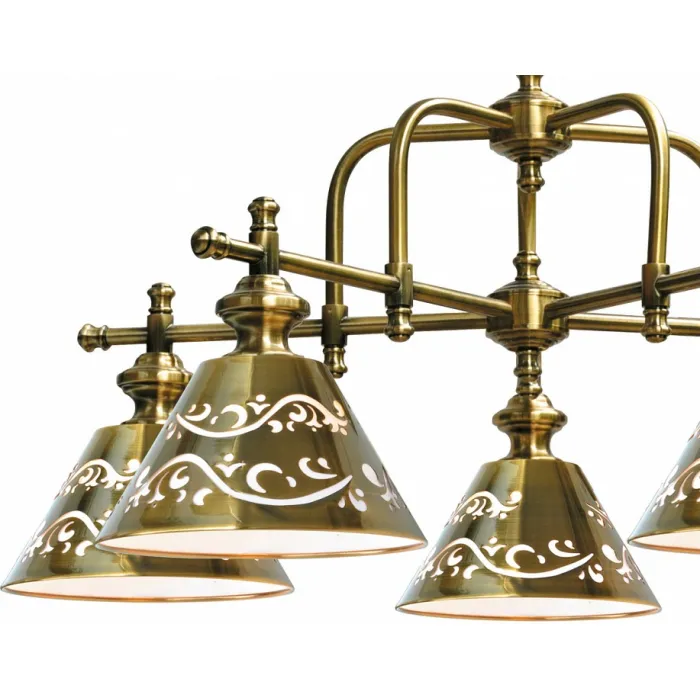 Подвесная люстра Arte Lamp Kensington A1511LM-5PB Цвет арматуры бронза Цвет плафонов бронза от ImperiumLoft