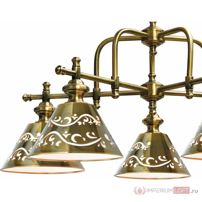 Подвесная люстра Arte Lamp Kensington A1511LM-5PB Цвет арматуры бронза Цвет плафонов бронза от ImperiumLoft