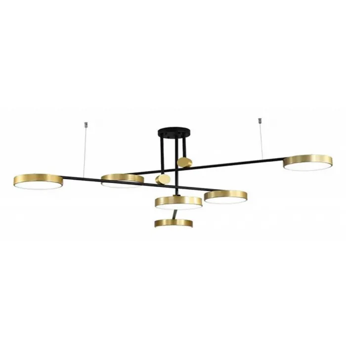 07647-6,20(4000k) Люстра РАПИС бронза w150*60 h60 Led 6*12W (4000К) от ImperiumLoft