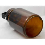 Подвесной светильник Lussole Brighton LSP-9640 Цвет арматуры хром Цвет плафонов коричневый от ImperiumLoft