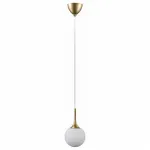 Подвесной светильник Lightstar Globo 813011 Цвет плафонов белый Цвет арматуры бронза от ImperiumLoft
