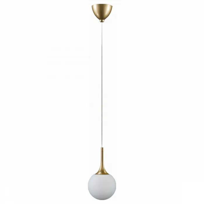 Подвесной светильник Lightstar Globo 813011 Цвет плафонов белый Цвет арматуры бронза от ImperiumLoft