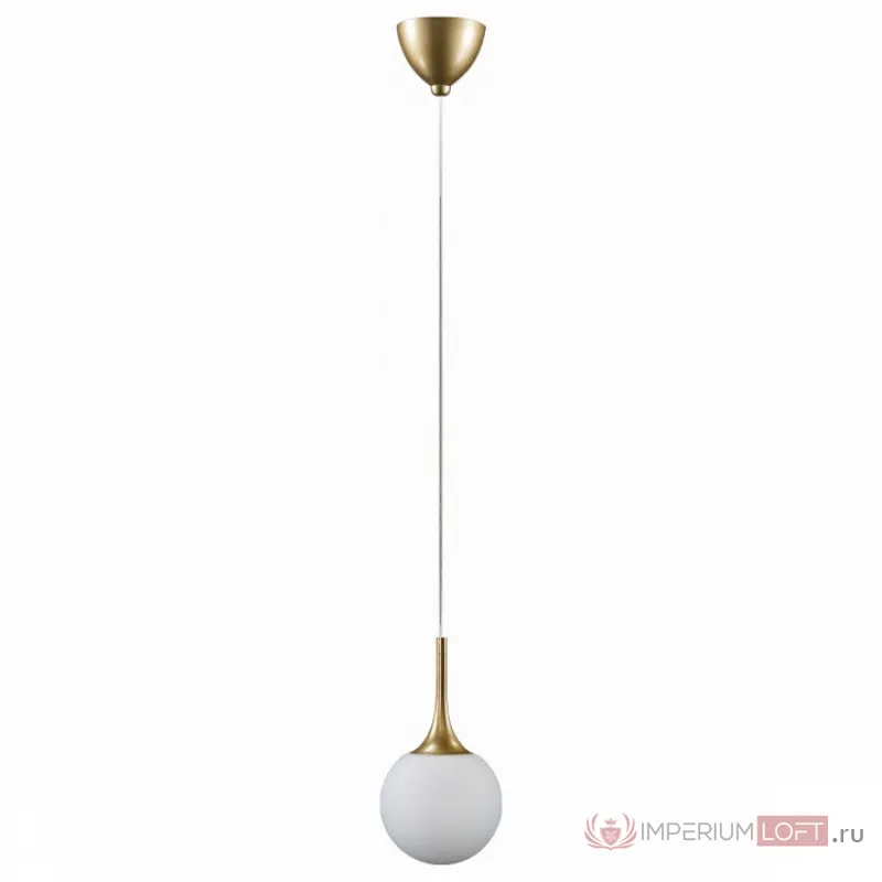 Подвесной светильник Lightstar Globo 813011 Цвет плафонов белый Цвет арматуры бронза от ImperiumLoft