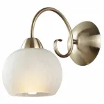 Бра Arte Lamp Margo A9316AP-1AB Цвет арматуры бронза Цвет плафонов белый от ImperiumLoft