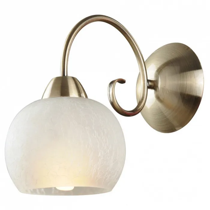 Бра Arte Lamp Margo A9316AP-1AB Цвет арматуры бронза Цвет плафонов белый от ImperiumLoft