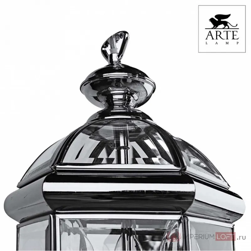 Подвесной светильник Arte Lamp Rimini A6505SP-3CC Цвет арматуры хром Цвет плафонов прозрачный от ImperiumLoft