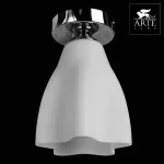 Накладной светильник Arte Lamp Canzone A3469PL-1CC Цвет арматуры хром Цвет плафонов белый