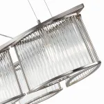 Подвесная люстра ST-Luce Velletri SL1627.103.06 Цвет арматуры серый Цвет плафонов неокрашенный