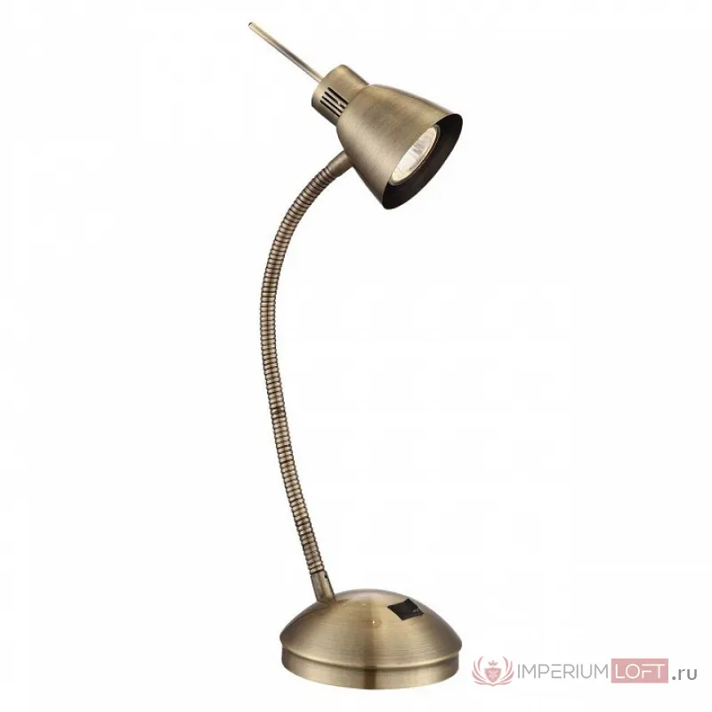 Настольная лампа офисная Globo Nuova 2475L цвет арматуры бронза цвет плафонов бронза от ImperiumLoft