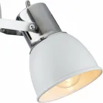 Бра Arte Lamp 1677 A1677AP-1WH Цвет арматуры хром Цвет плафонов белый