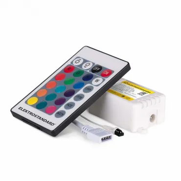 Контроллер-регулятор цвета RGB Elektrostandard Lsc 014 a046029 Цвет арматуры черный Цвет плафонов кремовый