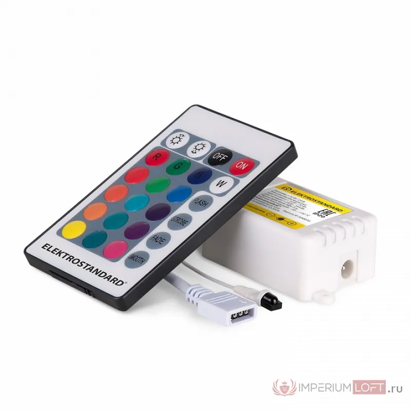 Контроллер-регулятор цвета RGB Elektrostandard Lsc 014 a046029 Цвет арматуры черный Цвет плафонов кремовый от ImperiumLoft