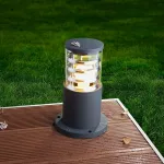Наземный низкий светильник Elektrostandard Techno 1508 TECHNO silver серый от ImperiumLoft