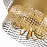 Подвесная люстра ST-Luce Contatto SL1225.203.09 Цвет арматуры золото Цвет плафонов прозрачный от ImperiumLoft