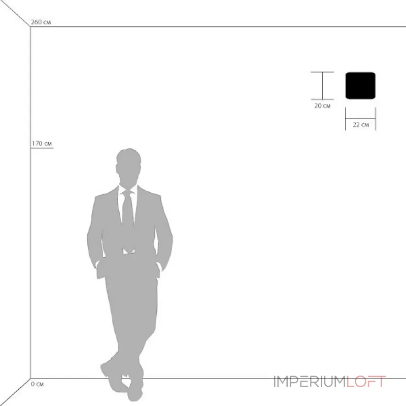 Накладной светильник Lightstar Muro 808620 Цвет арматуры хром