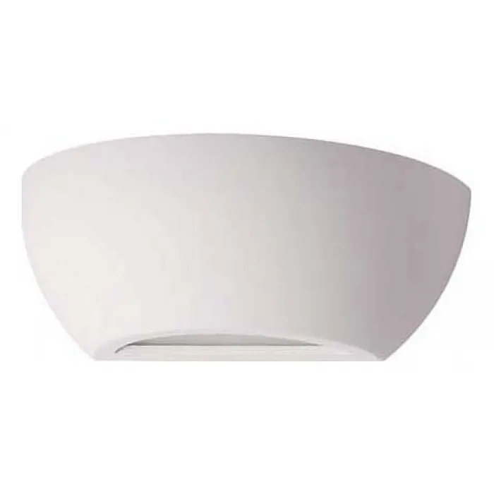 Накладной светильник Odeon Light Gips 3551/1W Цвет арматуры белый Цвет плафонов белый от ImperiumLoft
