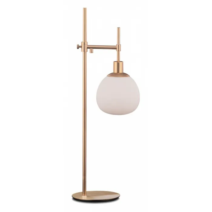 Настольная лампа декоративная Maytoni Erich MOD221-TL-01-G Цвет арматуры золото Цвет плафонов белый от ImperiumLoft