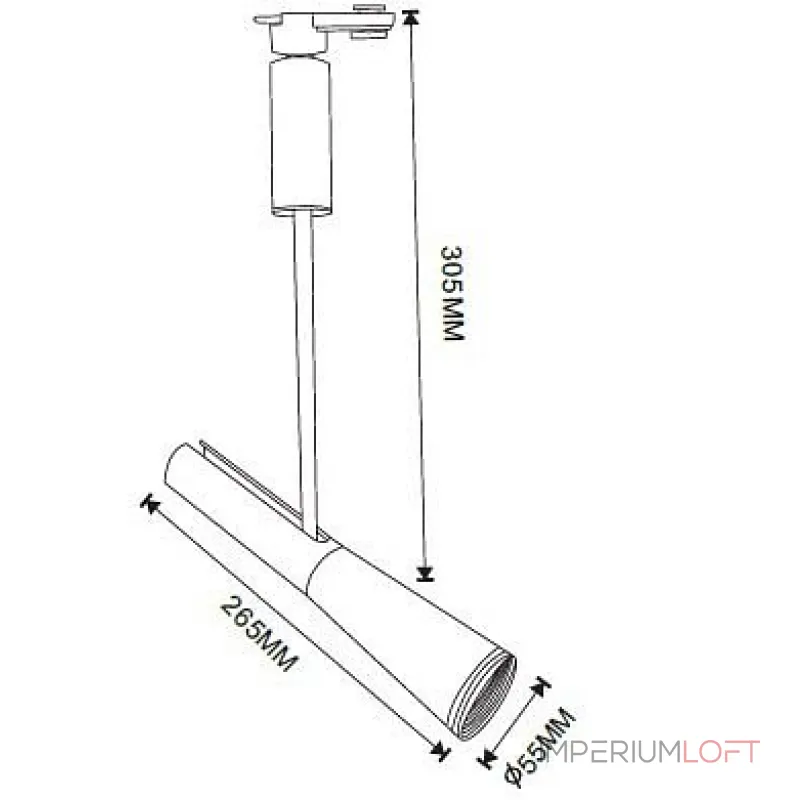 Светильник на штанге Horoz Electric 018-012 HRZ00002473 Цвет арматуры серый Цвет плафонов серый