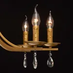 Подвесная люстра DeMarkt City Аманда 481013108 Цвет арматуры бронза от ImperiumLoft