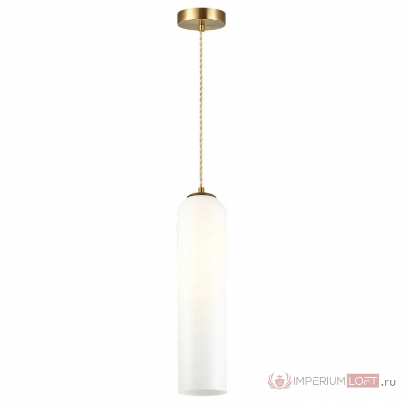 Подвесной светильник Odeon Light Vosti 4642/1 Цвет арматуры золото Цвет плафонов белый от ImperiumLoft