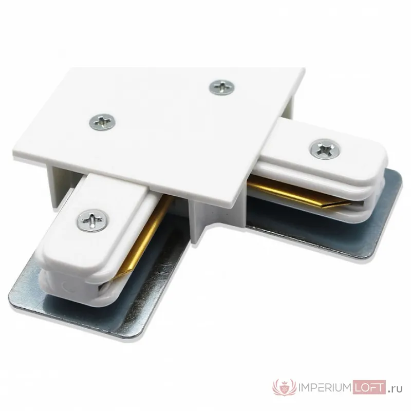 Соединитель угловой L-образный для треков Arte Lamp Track Accessories A120133 Цвет арматуры белый от ImperiumLoft