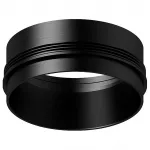 Рамка на 1 светильник Ambrella N612 N6121 PBK черный полированный D60*H32mm Out10mm MR16 Цвет арматуры черный