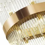 Подвесной светильник Odeon Light Focco 4722/24 Цвет арматуры золото Цвет плафонов прозрачный от ImperiumLoft